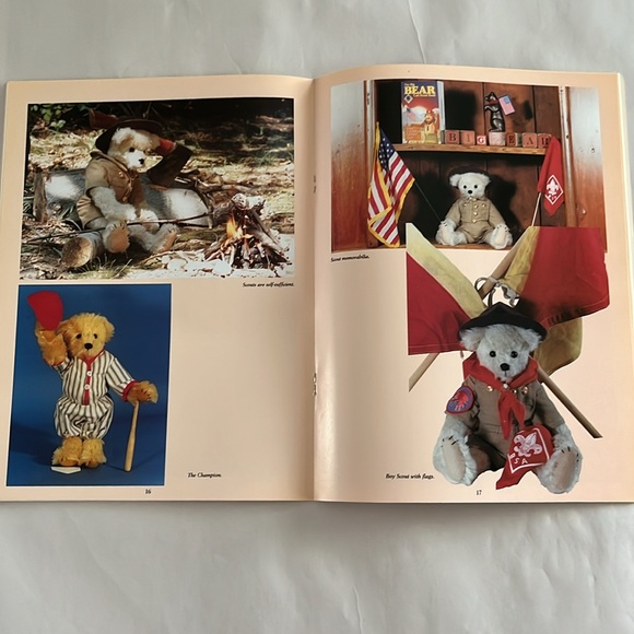 NWT Bearers of Memories Vol 2 Patterns Make Teddy Bears Scouts Baseball BOOK - Picture 13 of 17